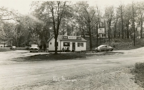 Hell - Old Postcard (newer photo)